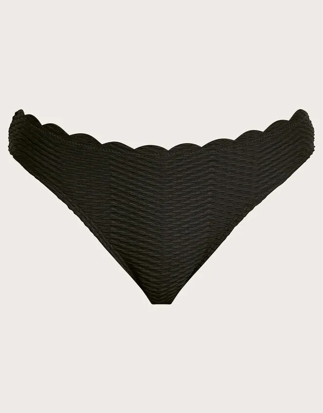 Una Bikini Bottoms Black Women Monsoon Beachwear and Swimwear
