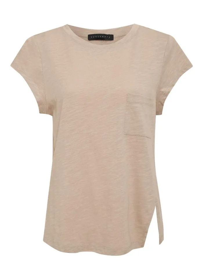 Under The Palms Tee Sand Women Sanctuary Clothing Tees and Tops Under The Palms Tee Sand Women Sanctuary Clothing Tees and Tops