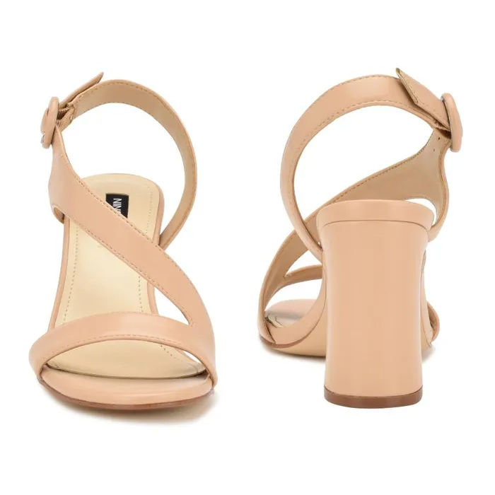 Ushila Heeled Sandals Warm Blush Women Nine West Heels