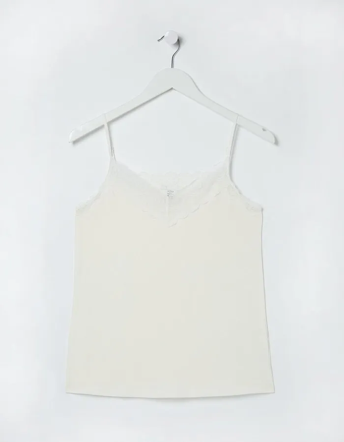 V Neck Lace Vest Ivory Women FatFace Socks Underwear and Tights
