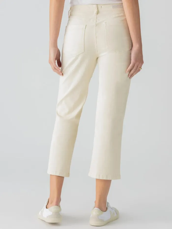 Vacation Crop High Rise Pant Birch Women Sanctuary Clothing Pants