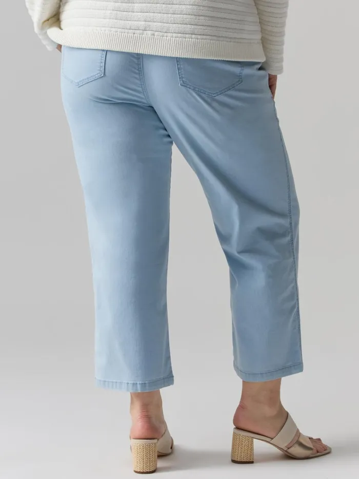 Vacation Crop High Rise Pant Ultra Pale Inclusive Collection Women Sanctuary Clothing Pants