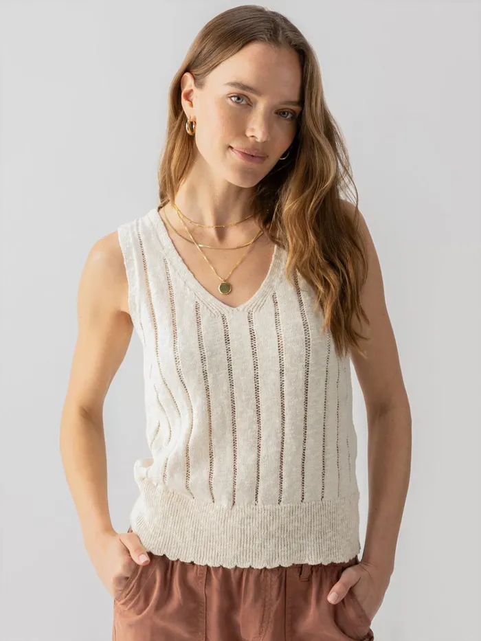 Vacation Mode Sweater Shell Tank Birch Women Sanctuary Clothing Sweaters and Cardis Vacation Mode Sweater Shell Tank Birch Women Sanctuary Clothing Sweaters and Cardis