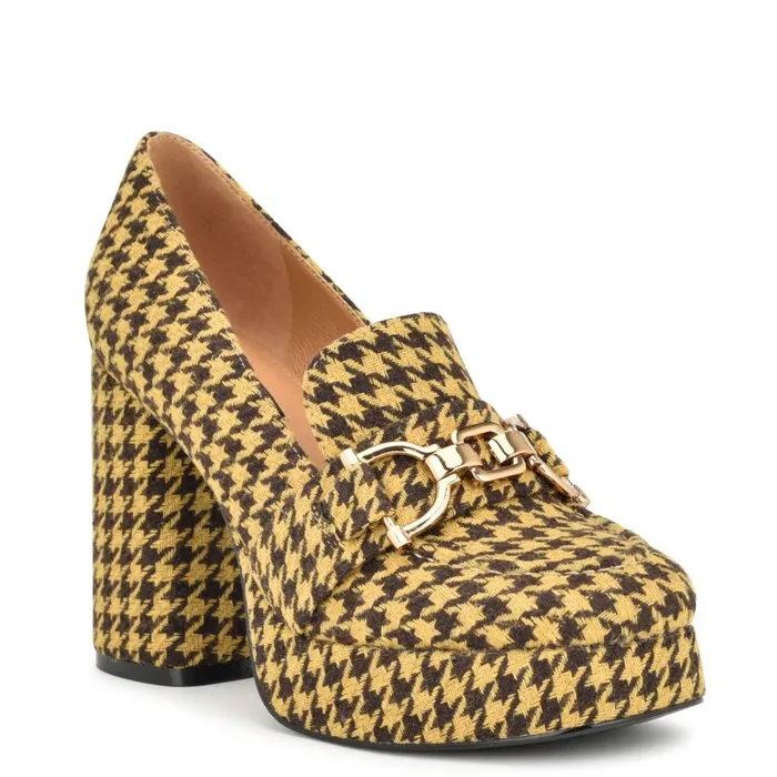Valda Dress Pumps Yellow Women Nine West Heels