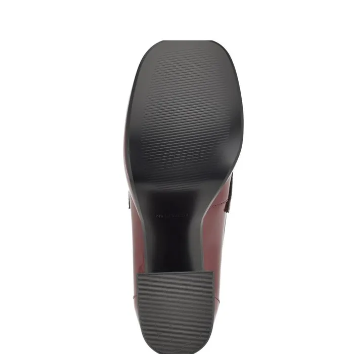 Verge Casual Moc Loafers Medium Red Women Nine West Flats and Loafers