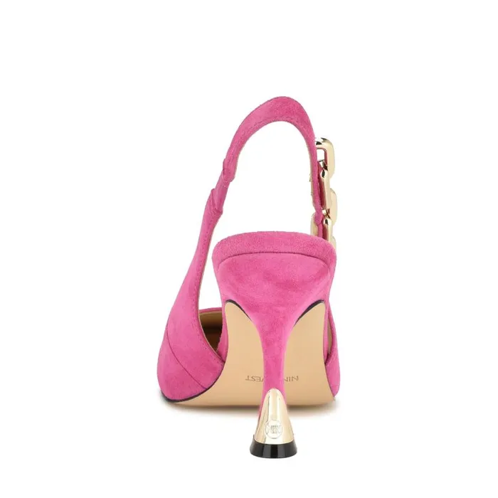 Veroni Slingback Pumps Medium Pink Women Nine West Heels