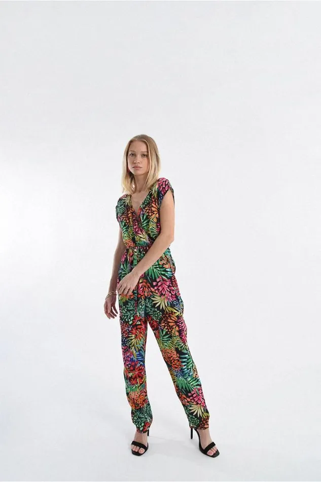 Viscose Jumpsuit BLACK MAREVA Women Molly Bracken Jumpsuits