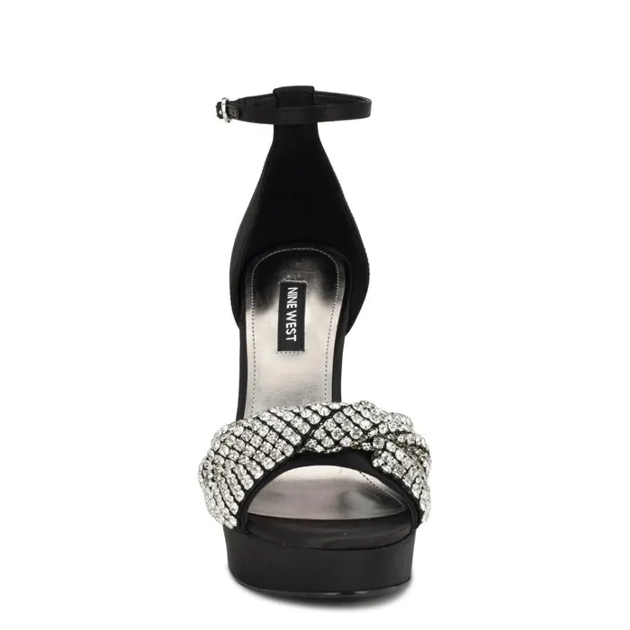 Wary Dress Sandals Black Women Nine West Sandals