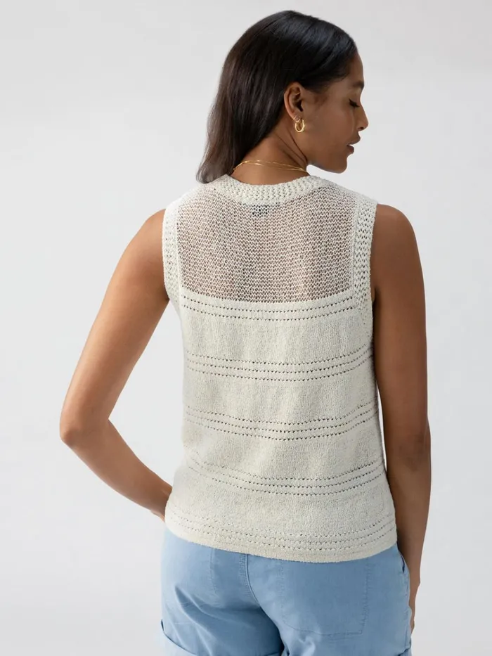 Waves Of Summer Sweater Shell Tank Birch Women Sanctuary Clothing Sweaters and Cardis Waves Of Summer Sweater Shell Tank Birch Women Sanctuary Clothing Sweaters and Cardis