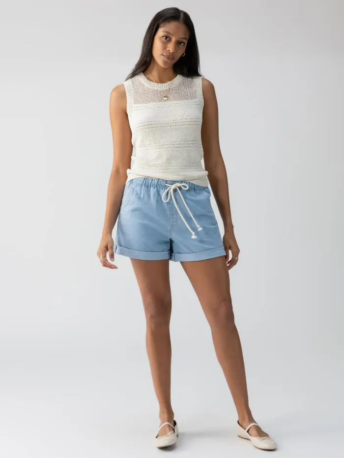 Waves Of Summer Sweater Shell Tank Birch Women Sanctuary Clothing Sweaters and Cardis Waves Of Summer Sweater Shell Tank Birch Women Sanctuary Clothing Sweaters and Cardis