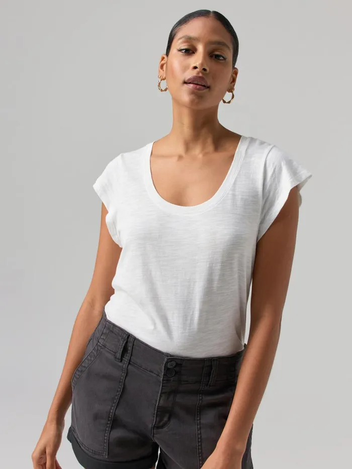 West Side Tee White Women Sanctuary Clothing Tees and Tops