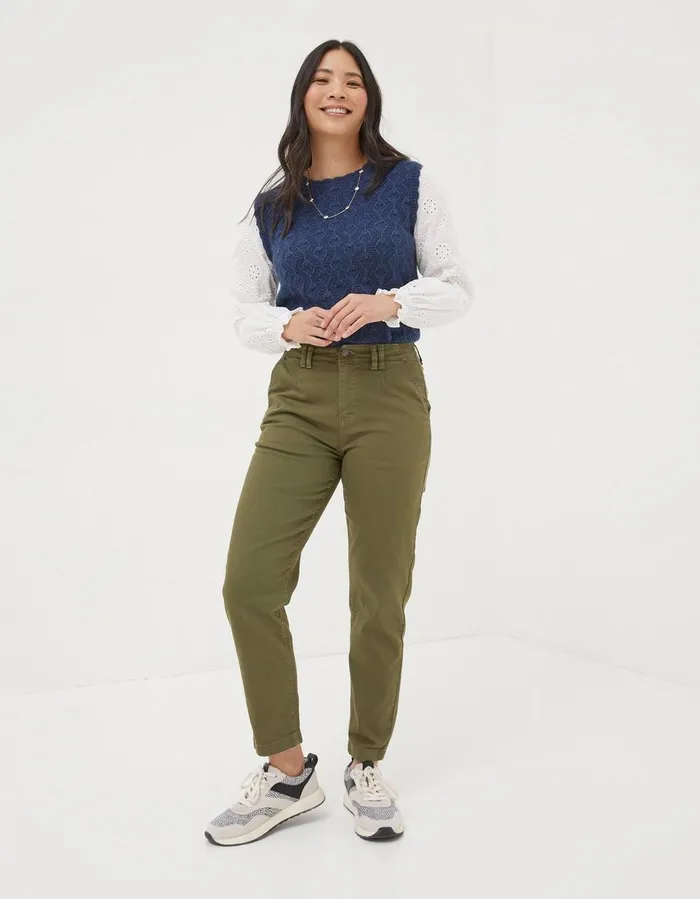 Winona 2 In 1 Tank Navy Women FatFace Knitwear