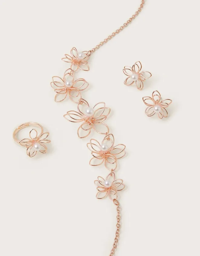 Wire Flower Jewellery Set Children Monsoon Girls039 Jewellery