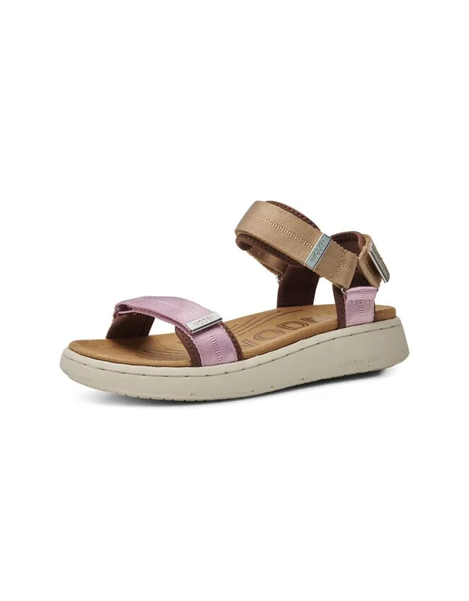 Woden Platform Sandals Pink Women Monsoon Sandals