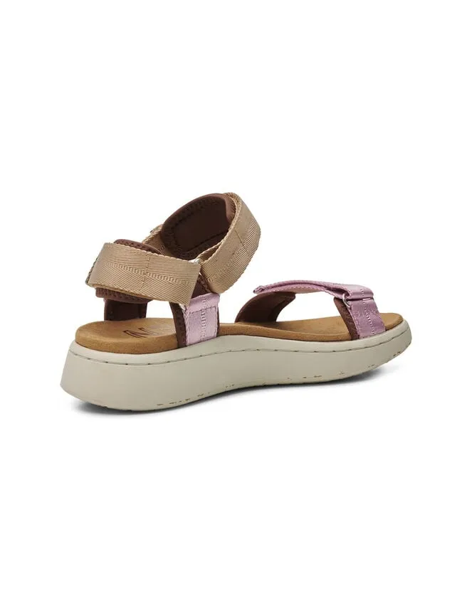 Woden Platform Sandals Pink Women Monsoon Sandals