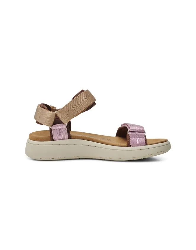 Woden Platform Sandals Pink Women Monsoon Sandals