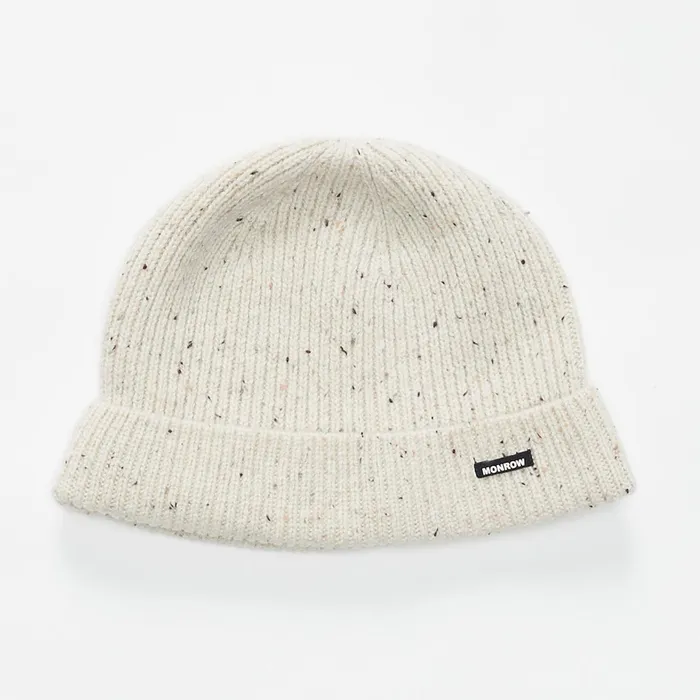 Women Accessories MONROW Cashmere Neps Beanie Cream
