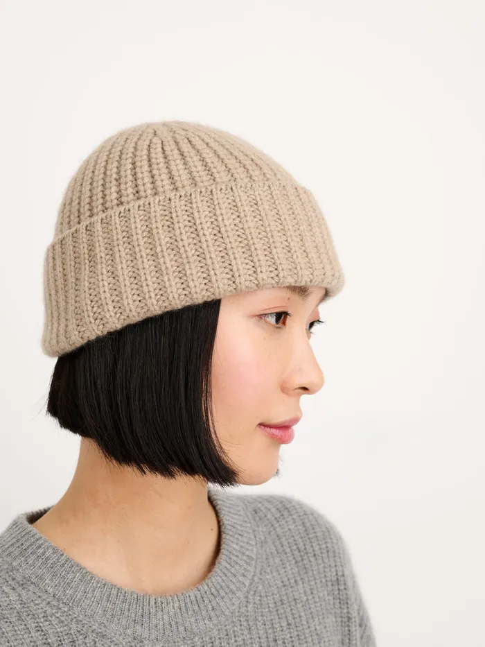 Women Alex Mill Accessories Cashmere Beanie Gravel