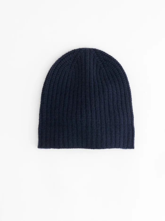 Women Alex Mill Accessories Cashmere Beanie Navy