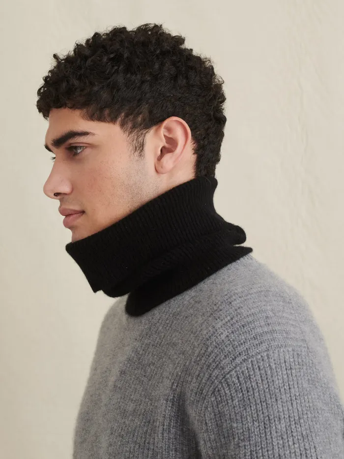 Women Alex Mill Accessories Cashmere Neckwarmer Black