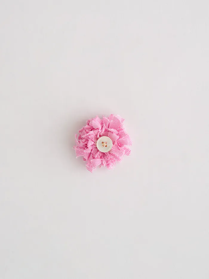 Women Alex Mill Accessories Single Rosette Pink