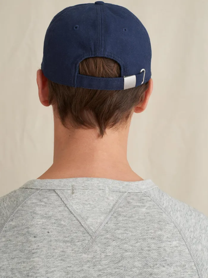 Women Alex Mill Accessories X Canvas Field Cap Navy
