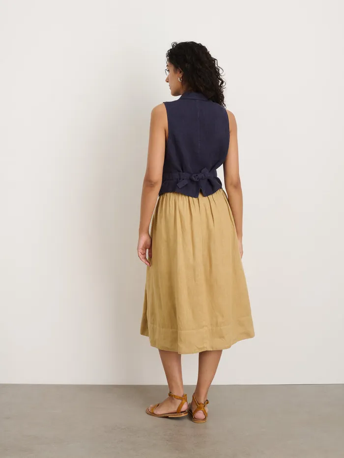 Women Alex Mill Dresses Skirts Standard Skirt In Linen Vintage Khaki