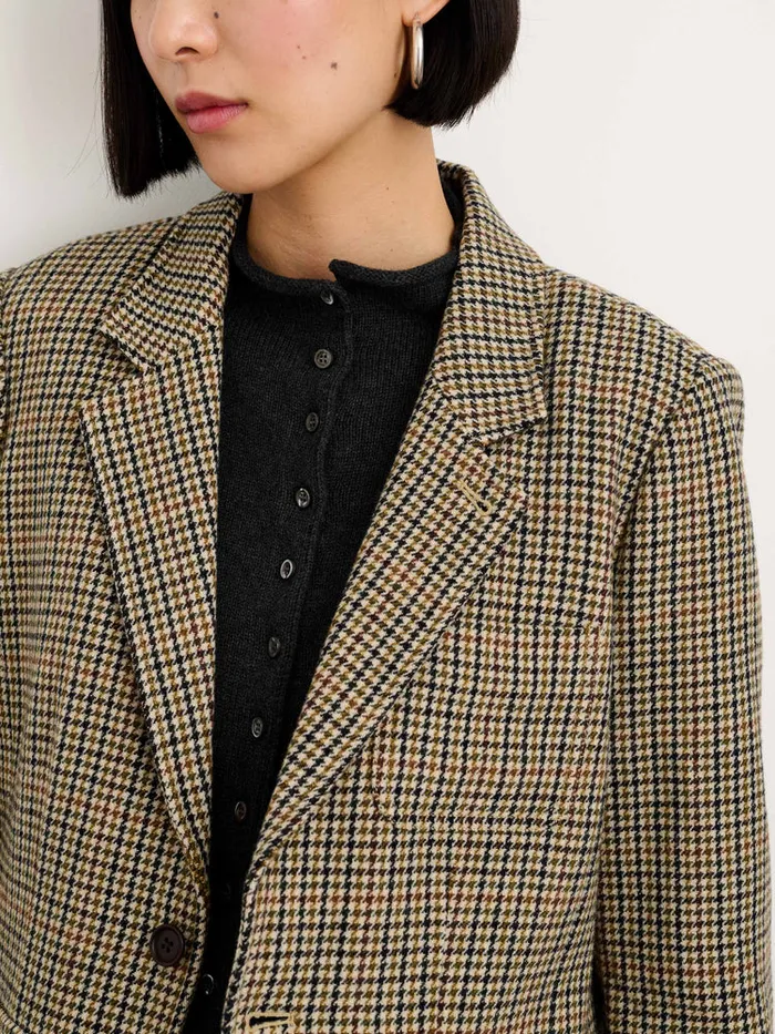 Women Alex Mill Jackets Outerwear Cecilie Blazer In Wool Tweed