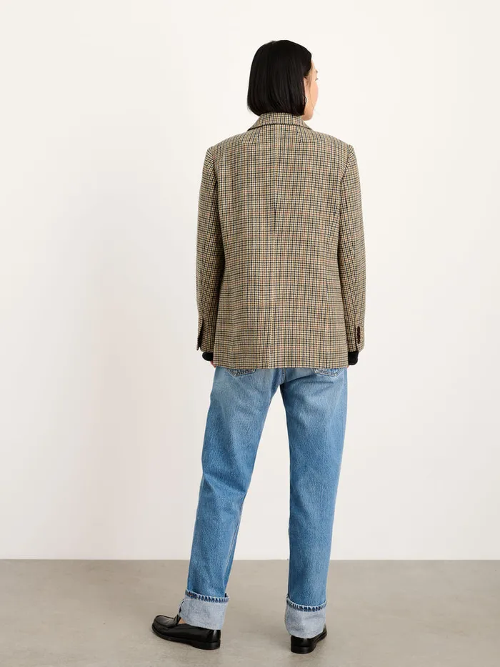 Women Alex Mill Jackets Outerwear Cecilie Blazer In Wool Tweed