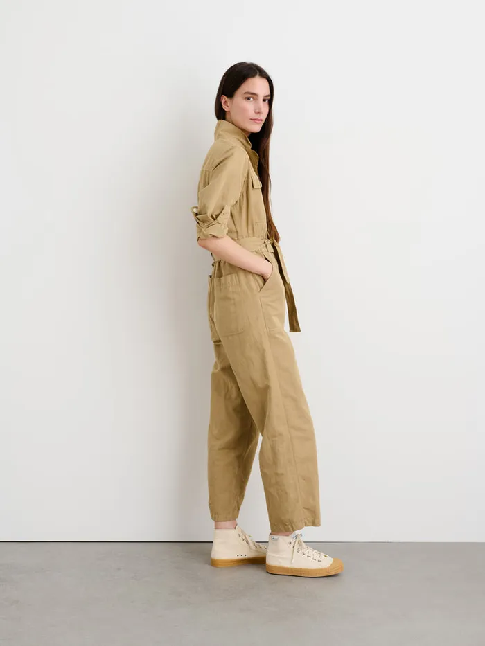 Women Alex Mill Jumpsuits Mel Jumpsuit Vintage Khaki