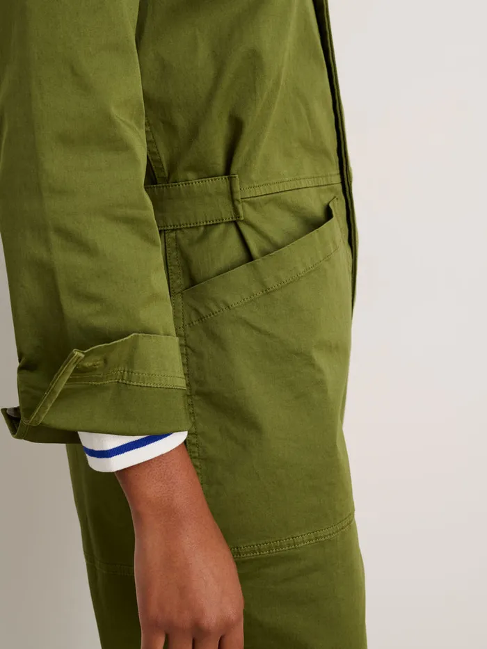 Women Alex Mill Jumpsuits Standard Jumpsuit In Cotton Twill Army Green