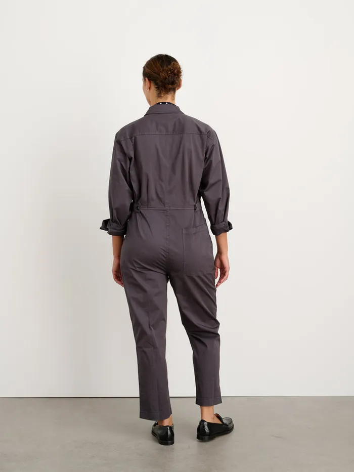 Women Alex Mill Jumpsuits Standard Jumpsuit In Cotton Twill Iron Grey