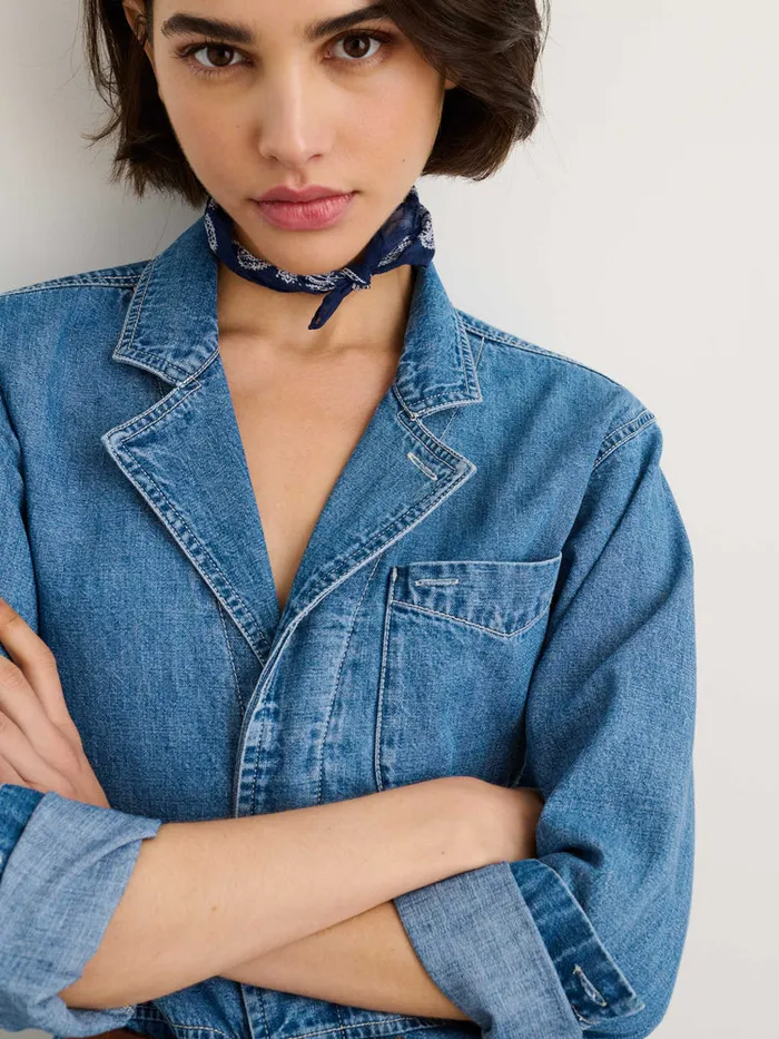 Women Alex Mill Jumpsuits Standard Jumpsuit In Denim Women Alex Mill Jumpsuits Standard Jumpsuit In Denim