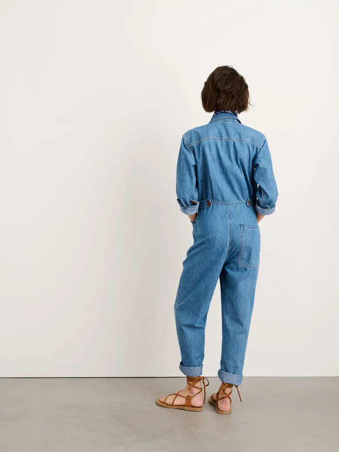 Women Alex Mill Jumpsuits Standard Jumpsuit In Denim Women Alex Mill Jumpsuits Standard Jumpsuit In Denim