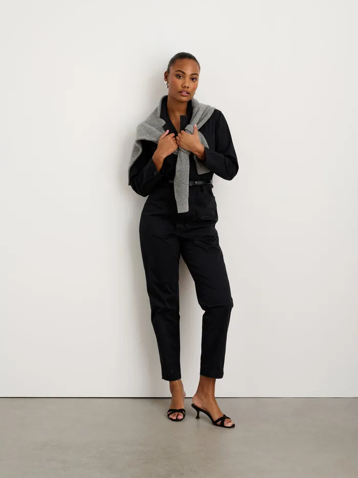 Women Alex Mill Jumpsuits Standard Jumpsuit In Long Inseam Black