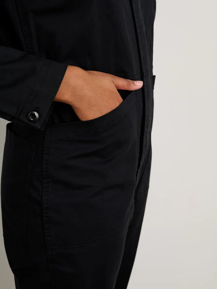 Women Alex Mill Jumpsuits Standard Jumpsuit In Long Inseam Black