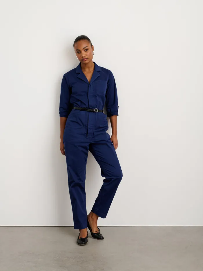 Women Alex Mill Jumpsuits Standard Jumpsuit In Long Inseam Dark Navy