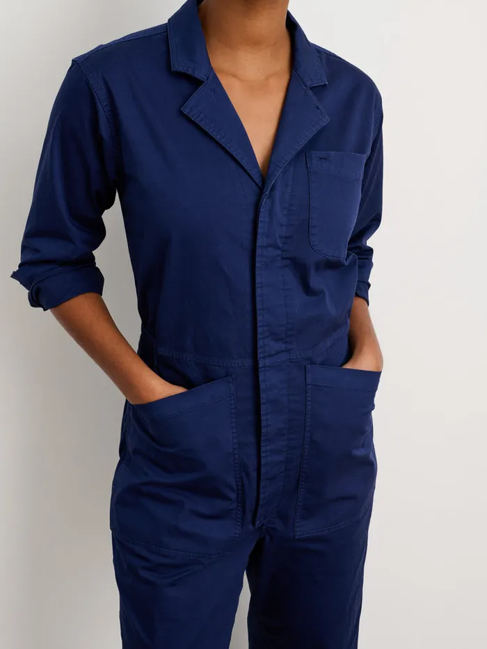 Women Alex Mill Jumpsuits Standard Jumpsuit In Long Inseam Dark Navy