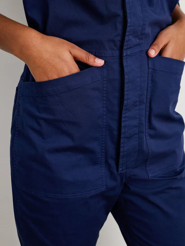 Women Alex Mill Jumpsuits Standard Jumpsuit In Long Inseam Dark Navy