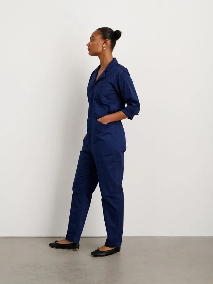 Women Alex Mill Jumpsuits Standard Jumpsuit In Long Inseam Dark Navy