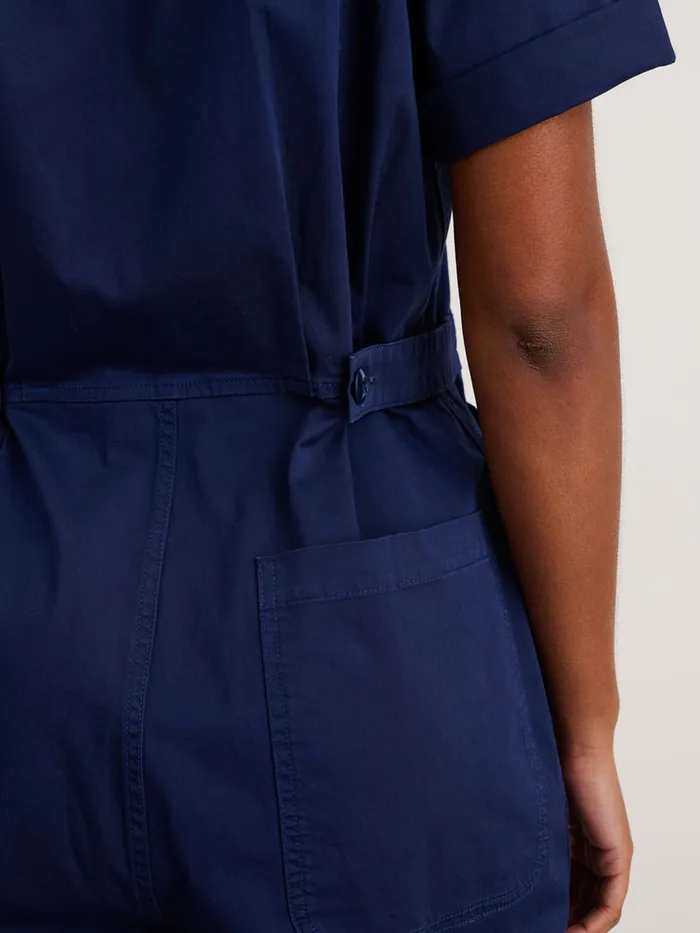 Women Alex Mill Jumpsuits Standard Short Sleeve Jumpsuit Dark Navy