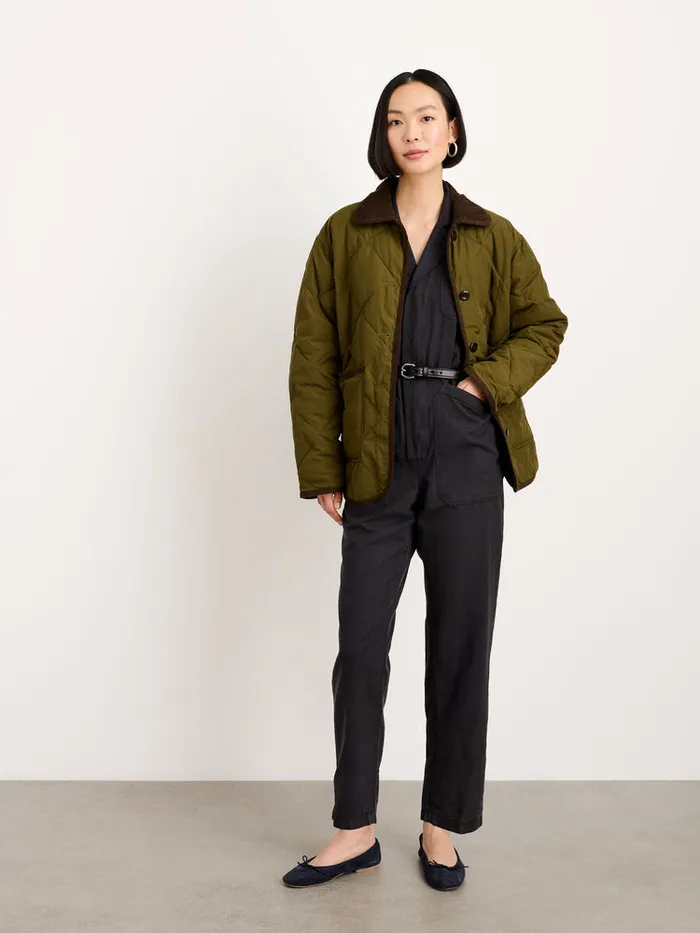Women Alex Mill Jumpsuits Standard Zip Jumpsuit In Drapey Cotton Twill Black Women Alex Mill Jumpsuits Standard Zip Jumpsuit In Drapey Cotton Twill Black
