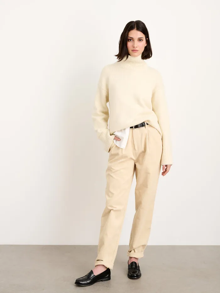 Women Alex Mill Pants Boy Pant In Corduroy Almond Milk