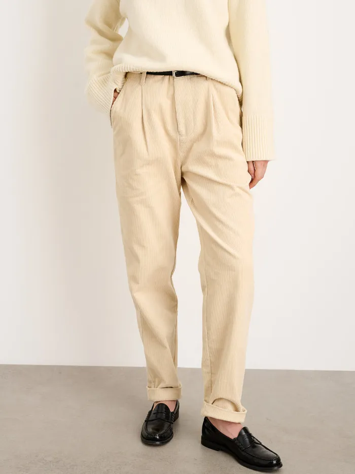 Women Alex Mill Pants Boy Pant In Corduroy Almond Milk