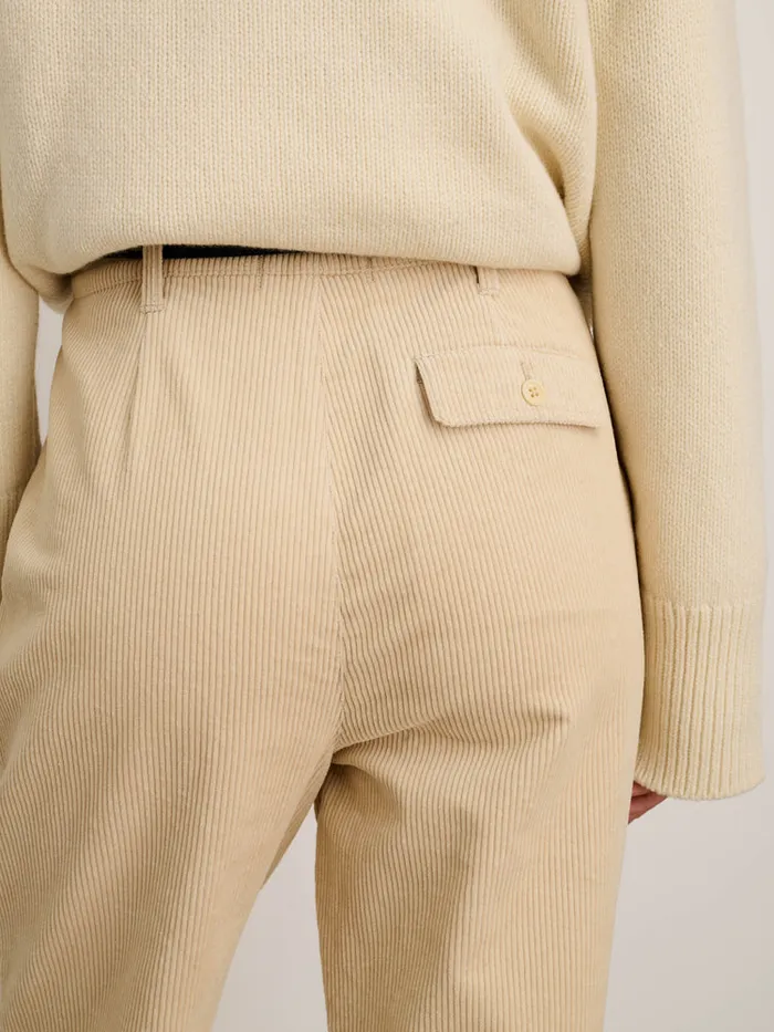Women Alex Mill Pants Boy Pant In Corduroy Almond Milk