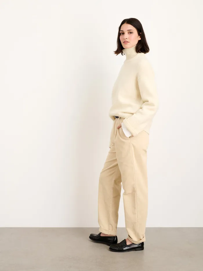 Women Alex Mill Pants Boy Pant In Corduroy Almond Milk