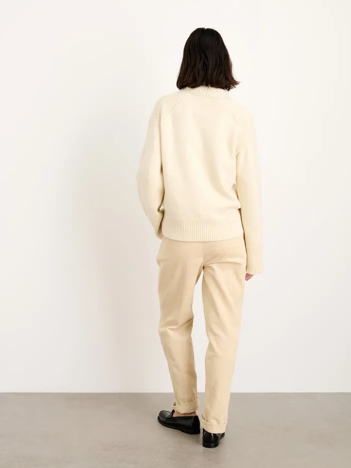 Women Alex Mill Pants Boy Pant In Corduroy Almond Milk