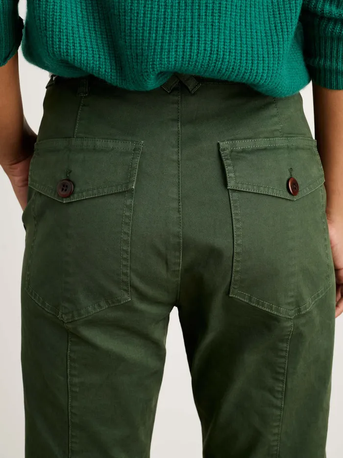 Women Alex Mill Pants Nellie Straight Leg Pant In Chino Pine Needle