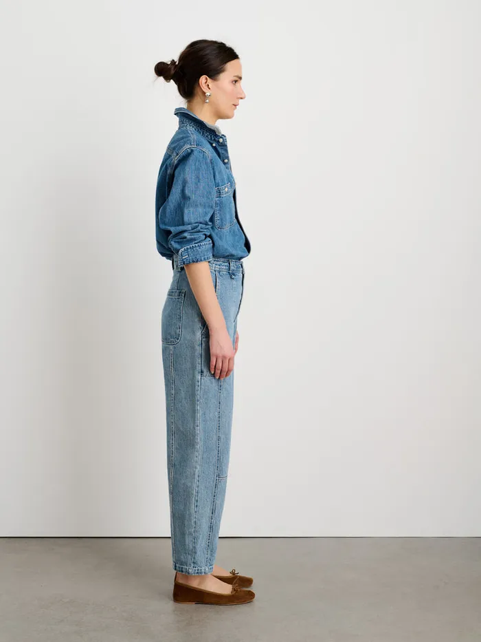 Women Alex Mill Pants Phoebe Pant In Denim