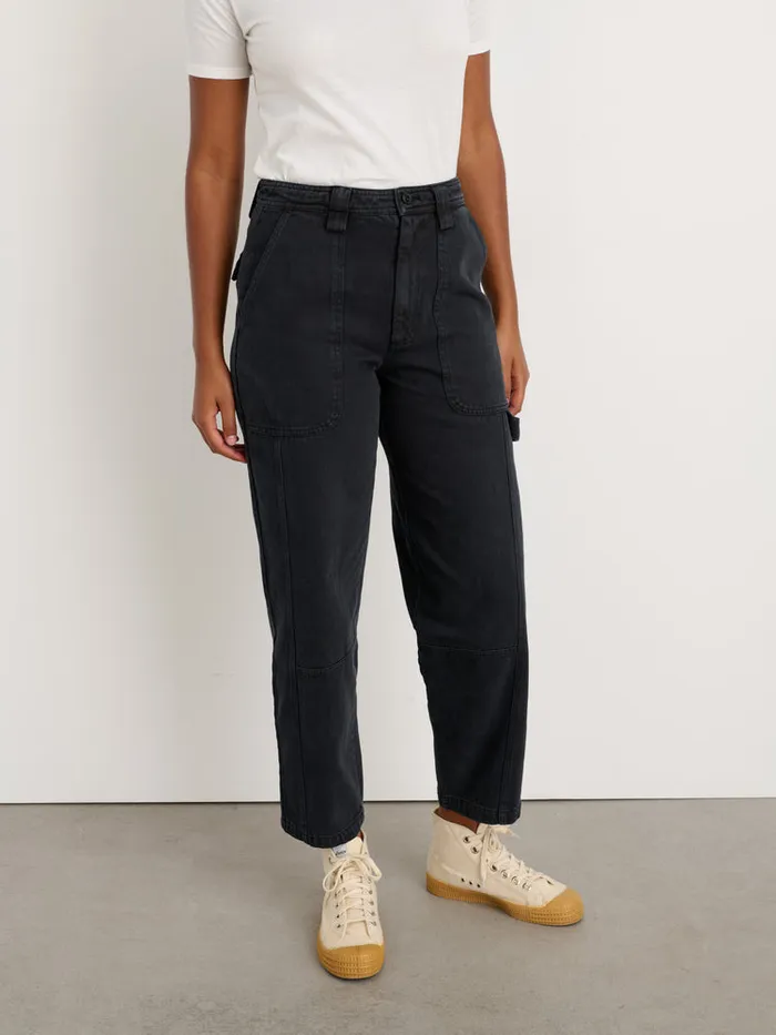 Women Alex Mill Pants Phoebe Pant In Recycled Denim Washed Black